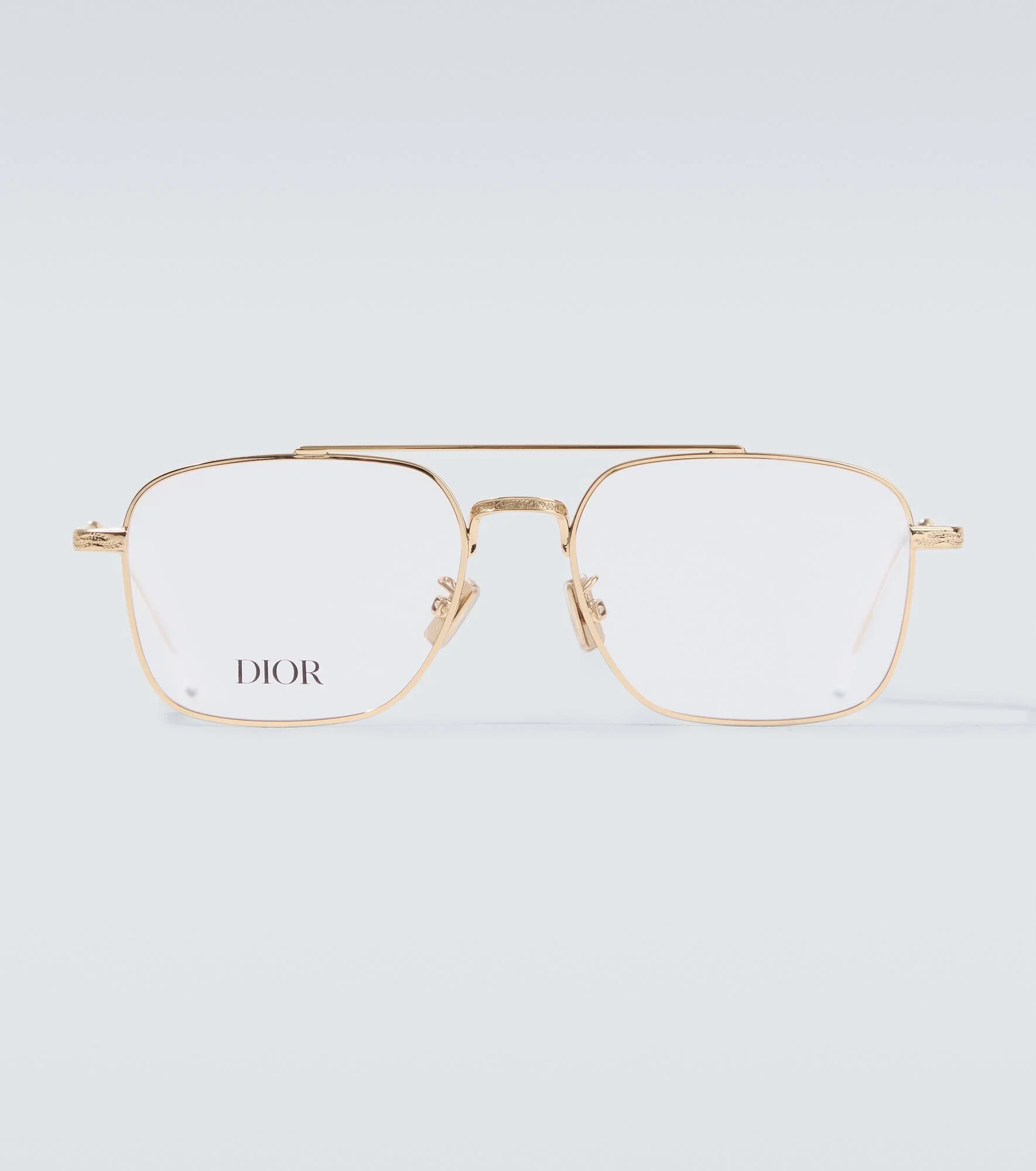 DiorBotanica gold-plated aviator glasses - 1