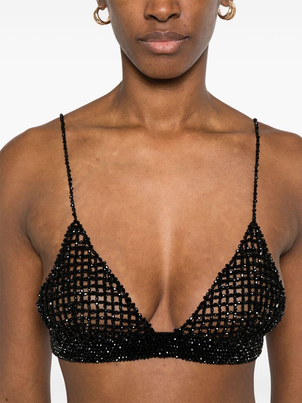 beaded crochet bra top - 5