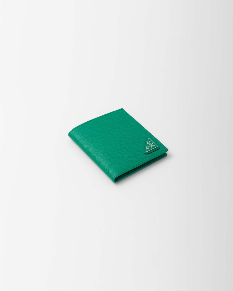 Prada Saffiano leather wallet outlook