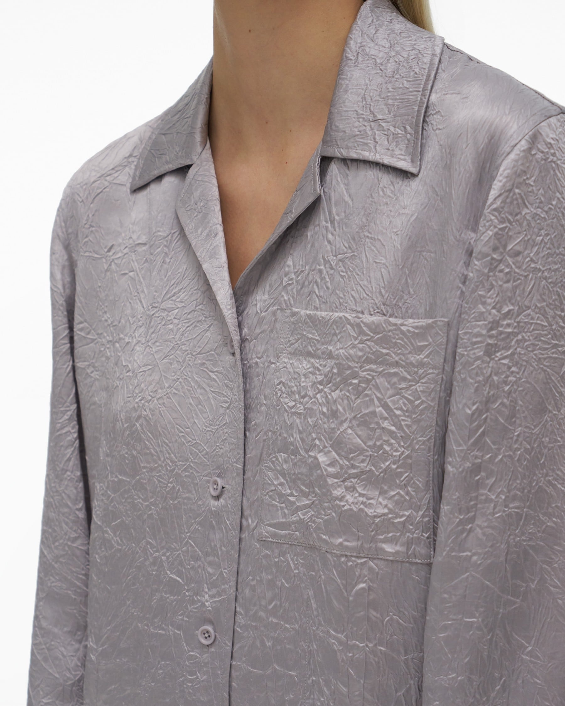 SATIN PJ SHIRT - 6