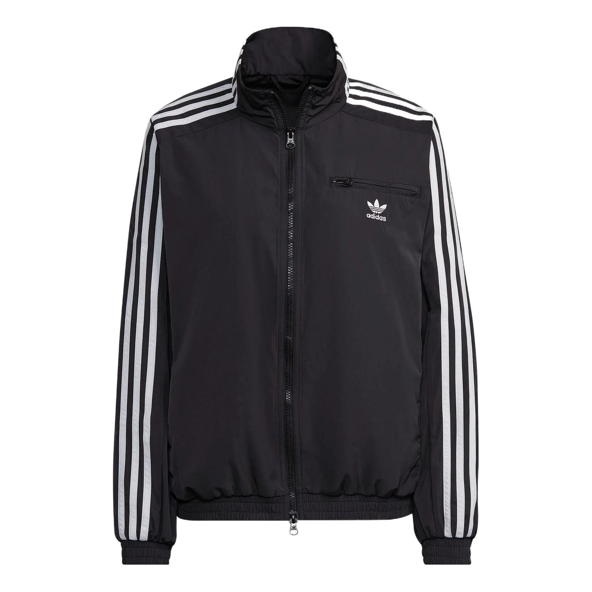 (WMNS) adidas Adicolor Classics Track Jacket 'Black White' HM2152 - 1