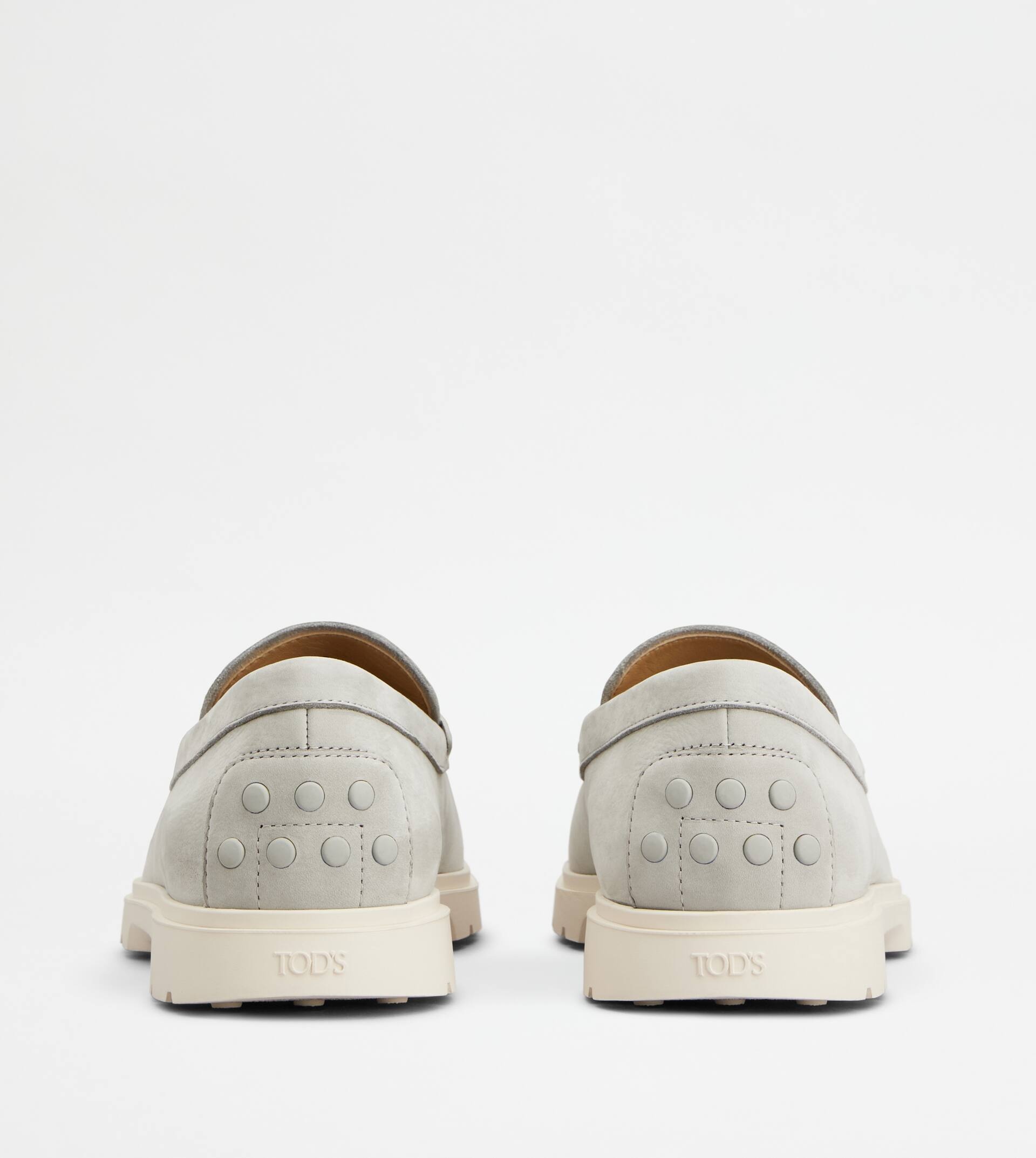 LOAFERS IN NUBUCK - GREY - 3