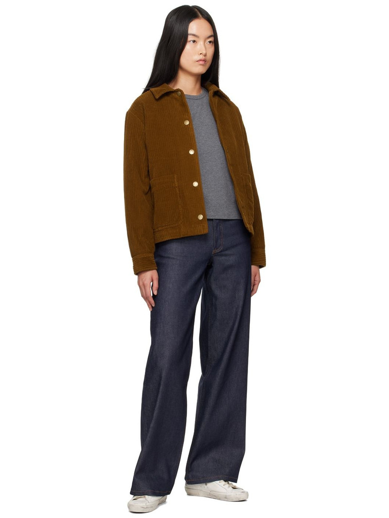 A.P.C. Brown Nikkie Jacket outlook