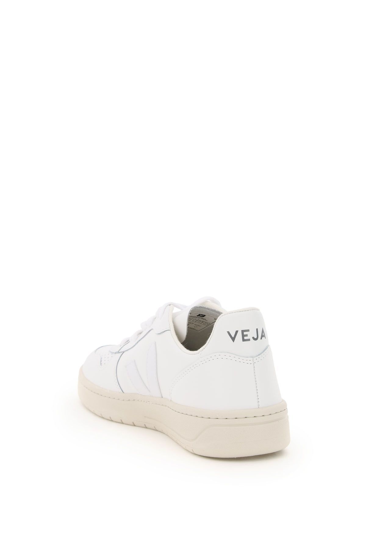 LEATHER V-10 SNEAKERS - 3