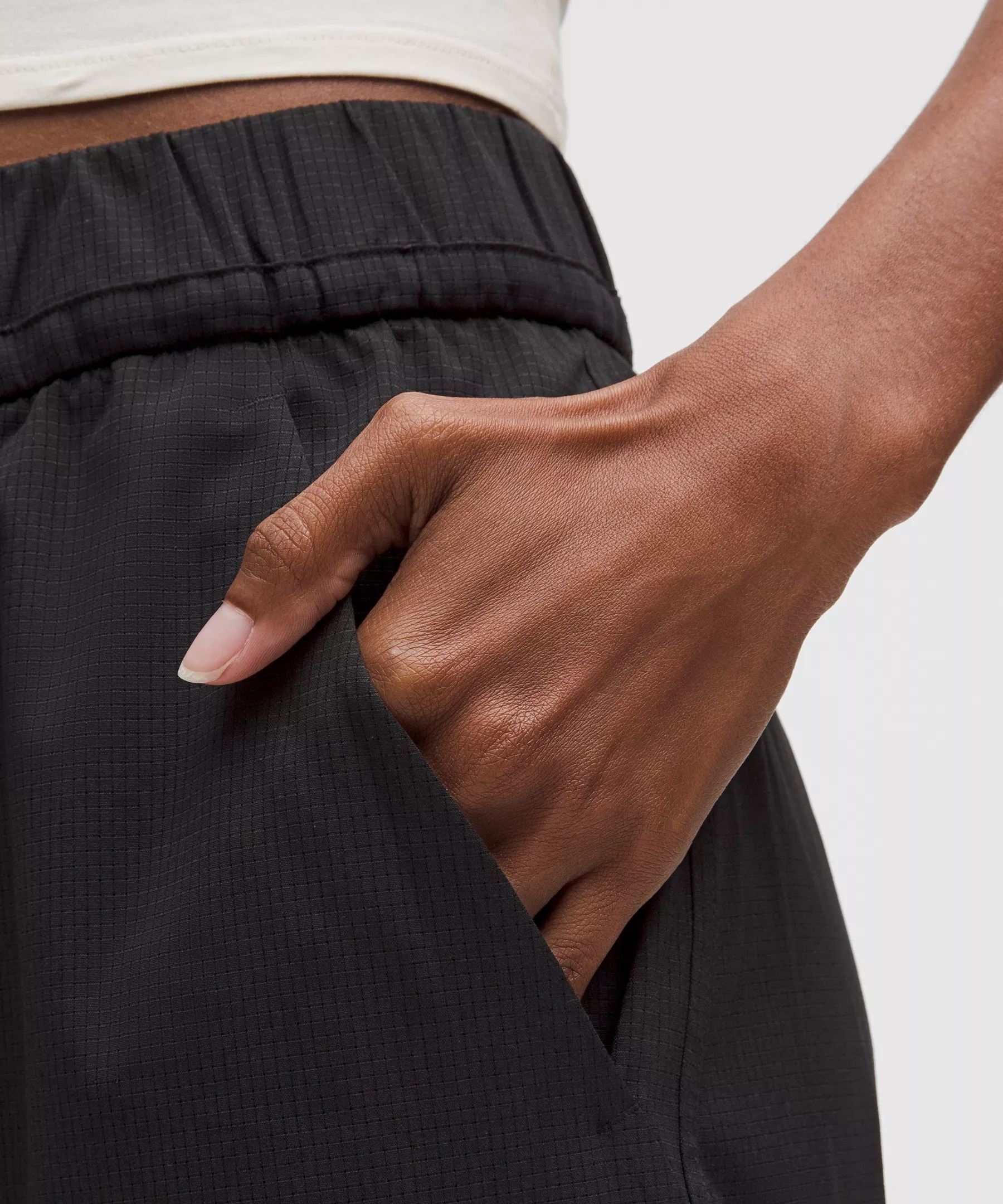 WovenAir Cinchable Cuff High-Rise Jogger - 5