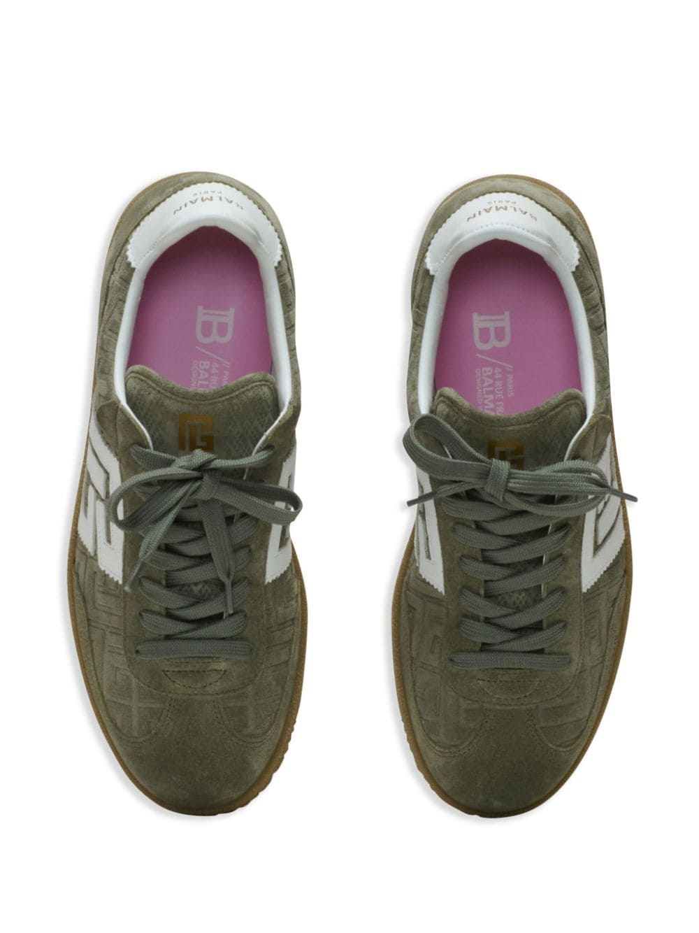 Swan suede sneakers - 4
