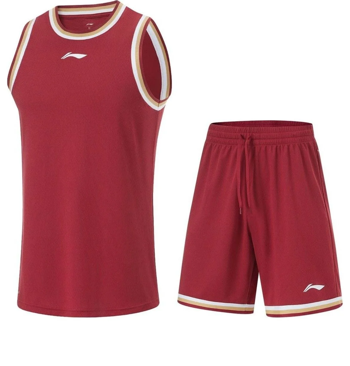 Li-Ning Basketball Competition Suits 'Red' AATU017-13 - 1