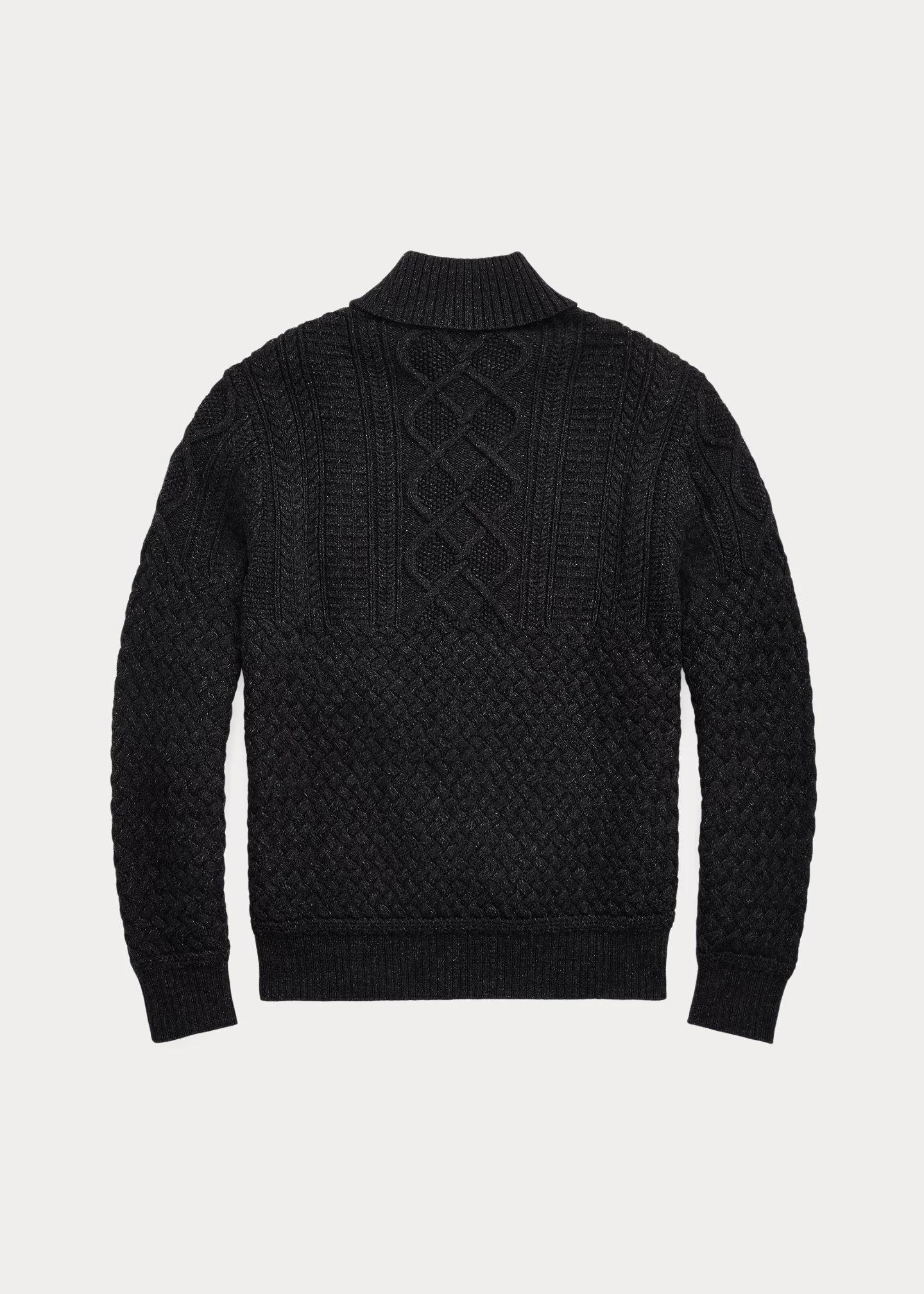 Cotton-Wool Mockneck Sweater - 2