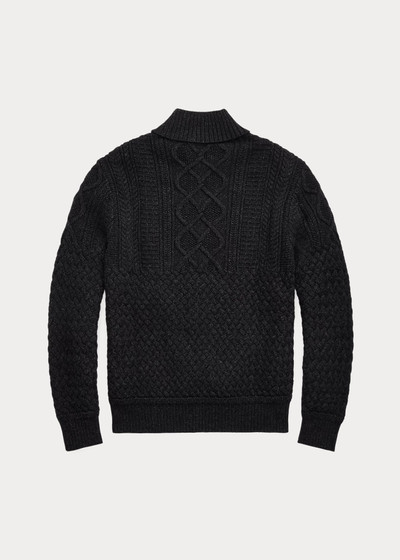 RRL by Ralph Lauren Cotton-Wool Mockneck Sweater outlook