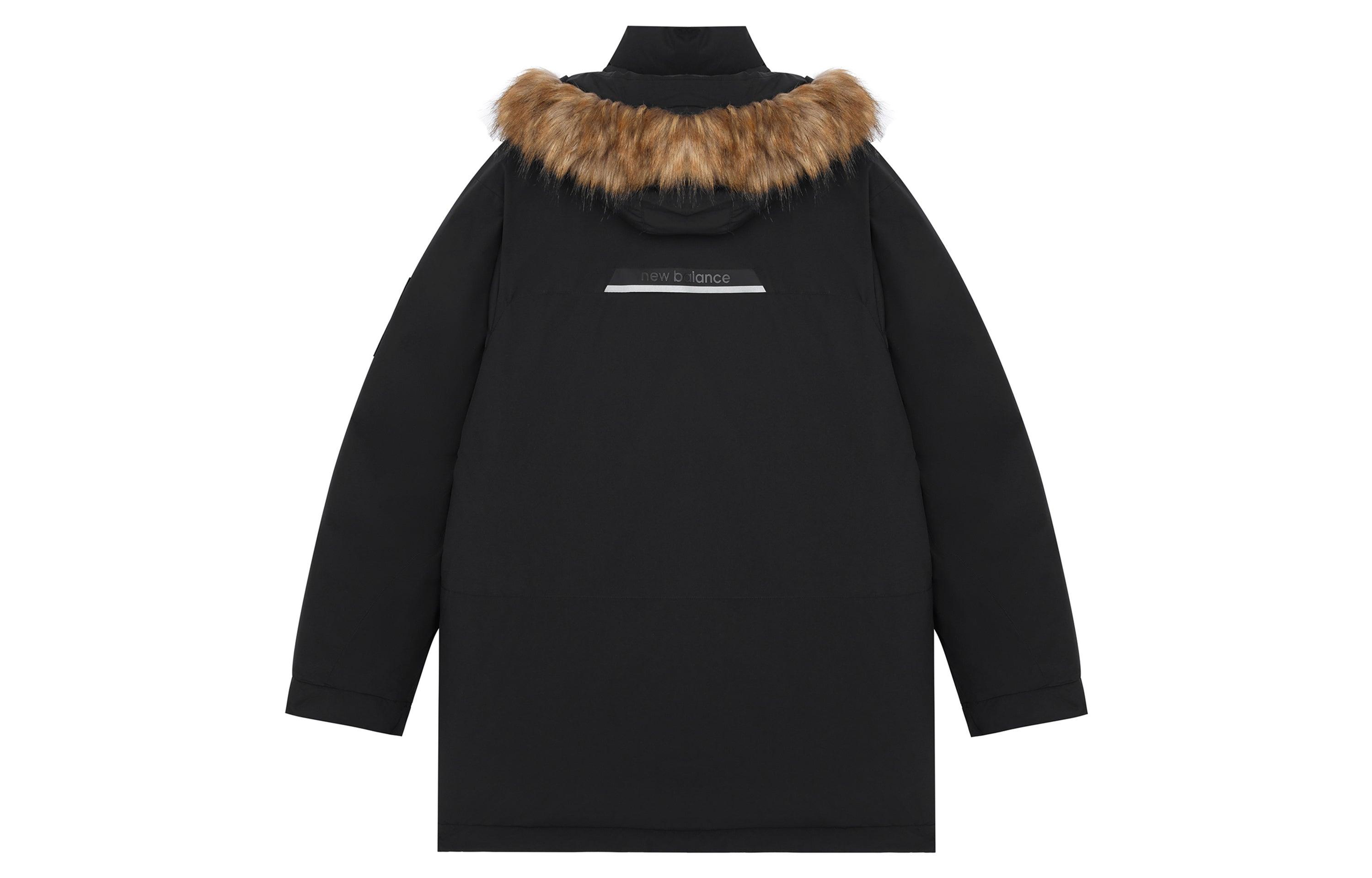 New Balance Warm Hooded Down Jacket 'Black' 5PB42201-BK - 2