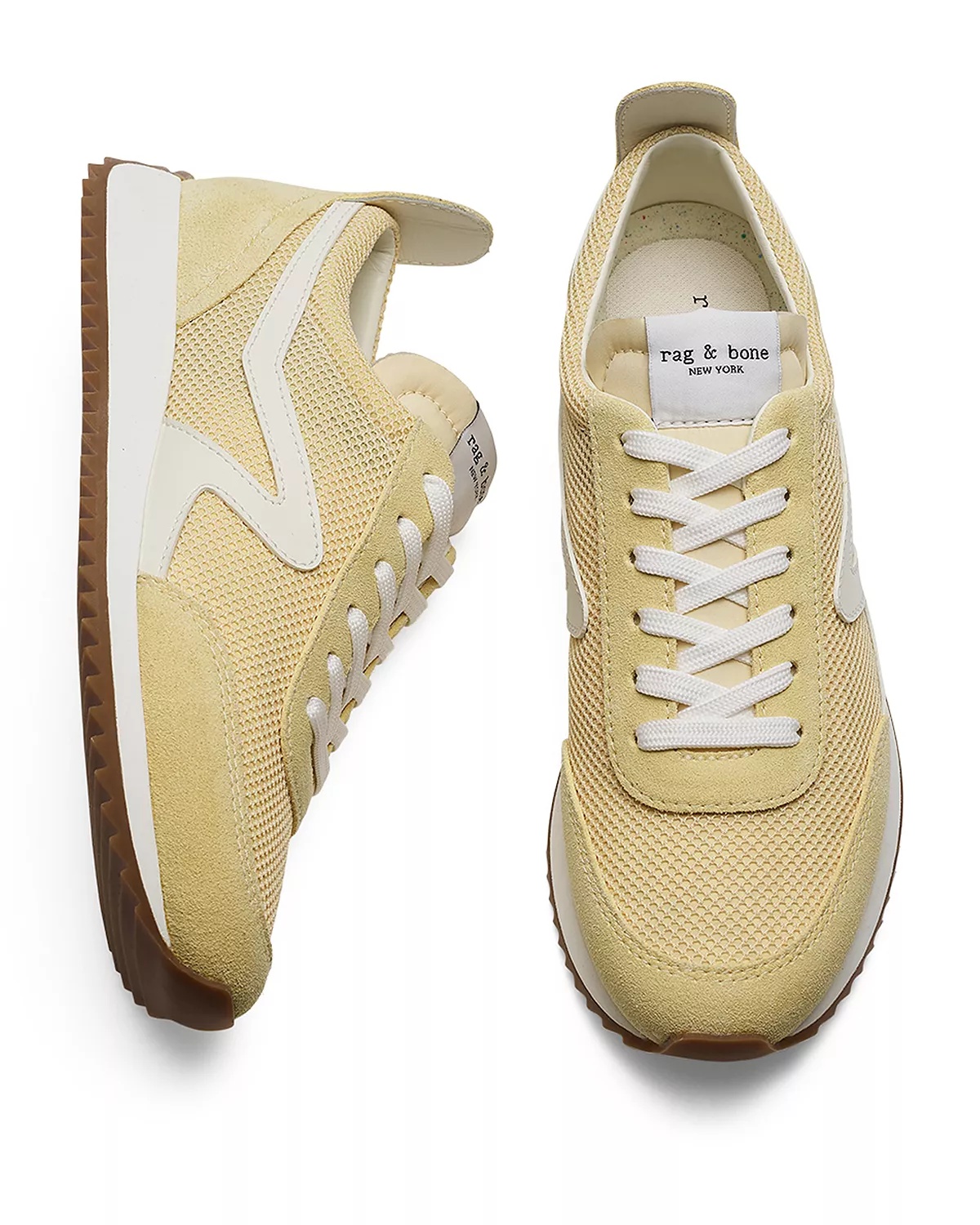 Women's Retro Runner Low Top Sneakers - 3