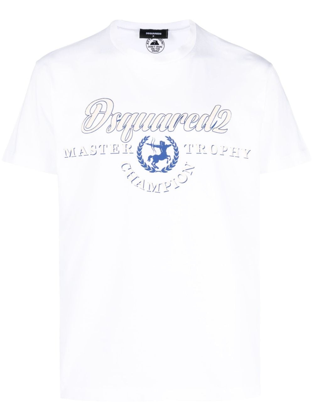 logo-print cotton T-Shirt - 1