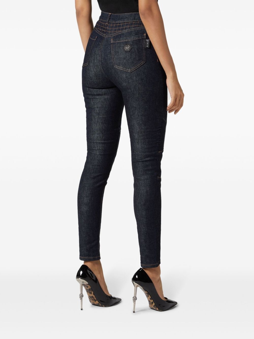 skinny biker jeans - 3