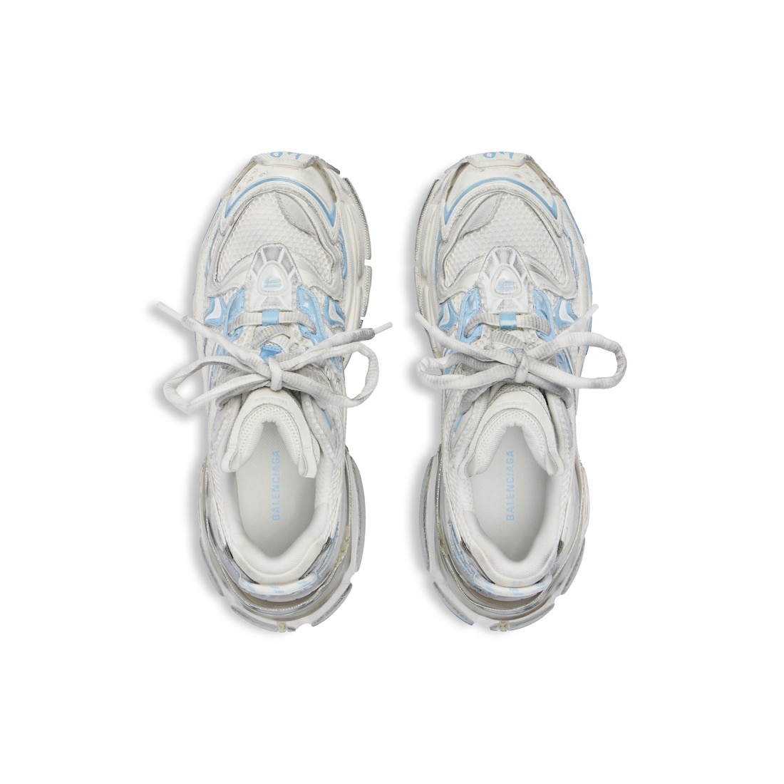 Women's Runner 2.0 Sneaker  in White/light Blue/grey - 6