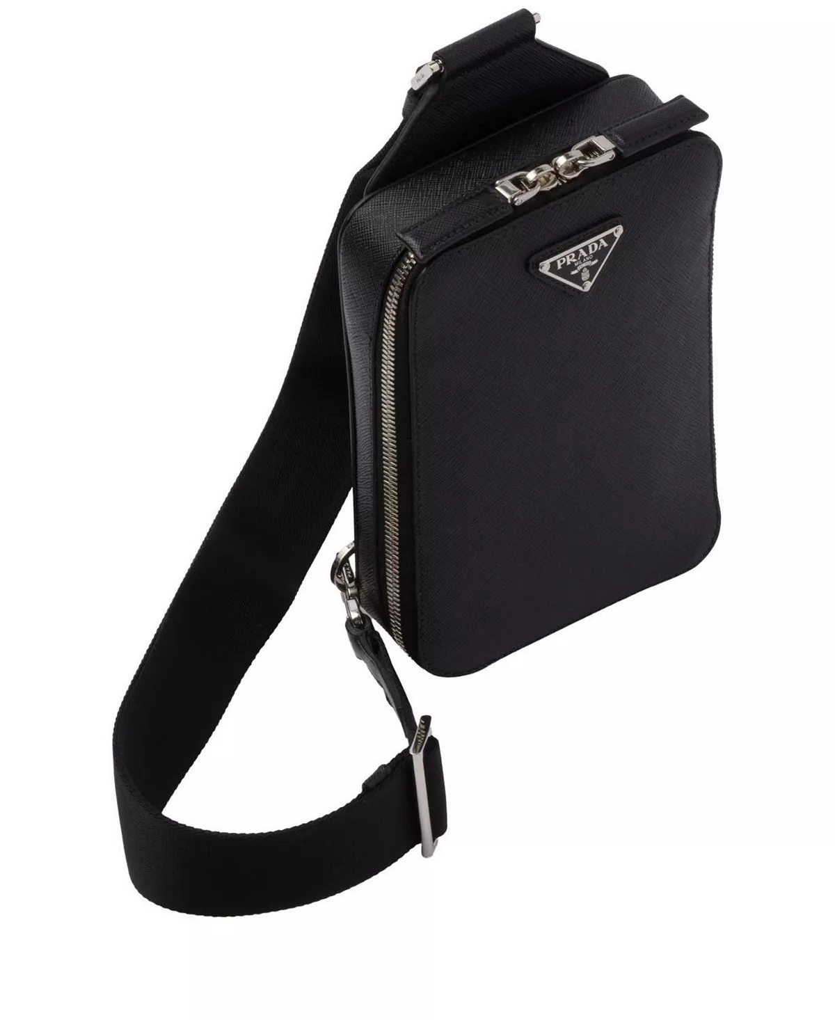Brique Saffiano Leather Bag - 2