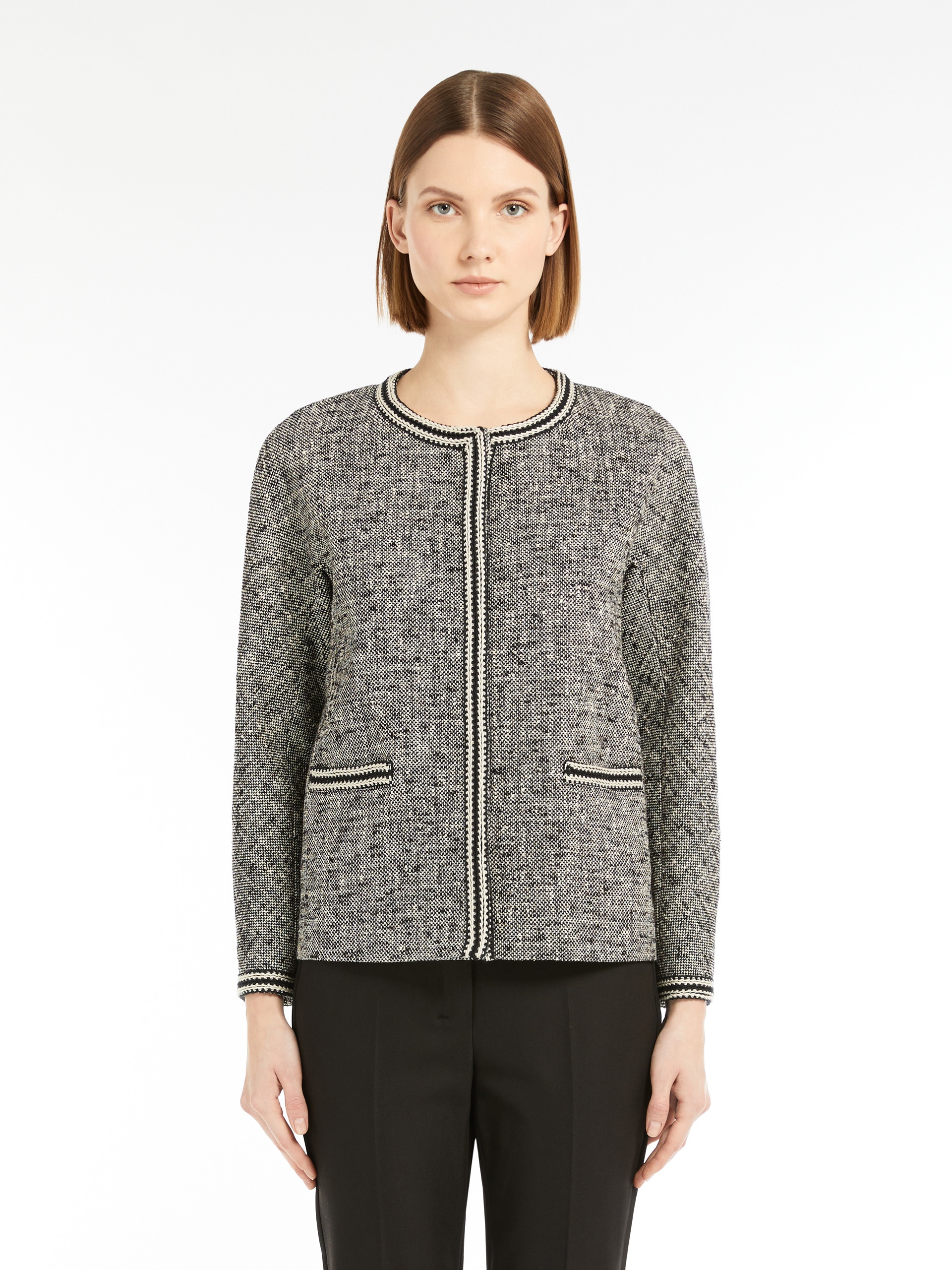 MASTER Stretch cotton crew-neck jacket - 3