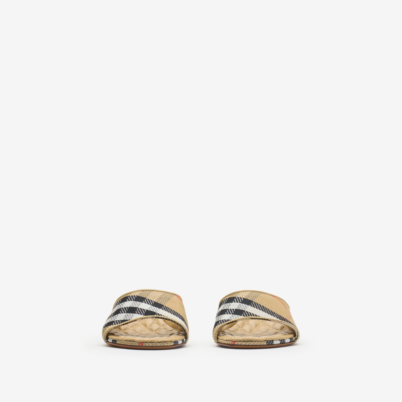 Burberry Check Sloane Mules​ outlook