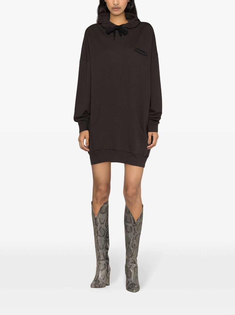 Solena logo-embroidered hoodie - 2
