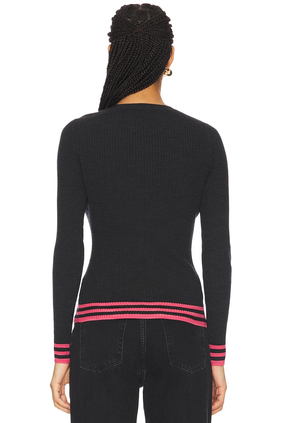 Tipped Cardigan - 3