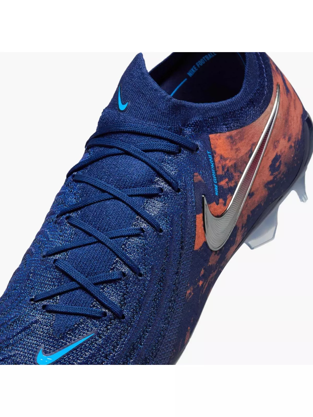 Phantom GX 2 Elite FG "Blue Void/Chrome" Men's Soccer Cleat - 6