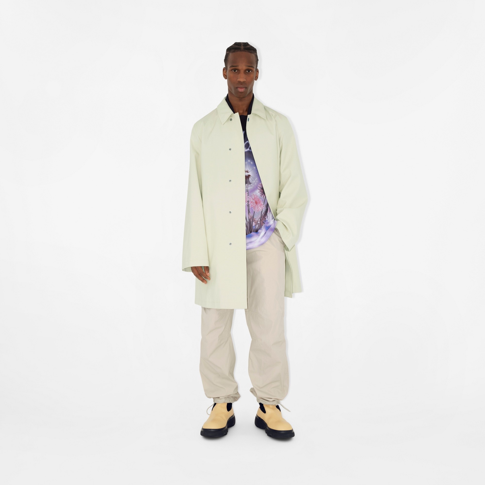 Cotton Blend Trousers - 2