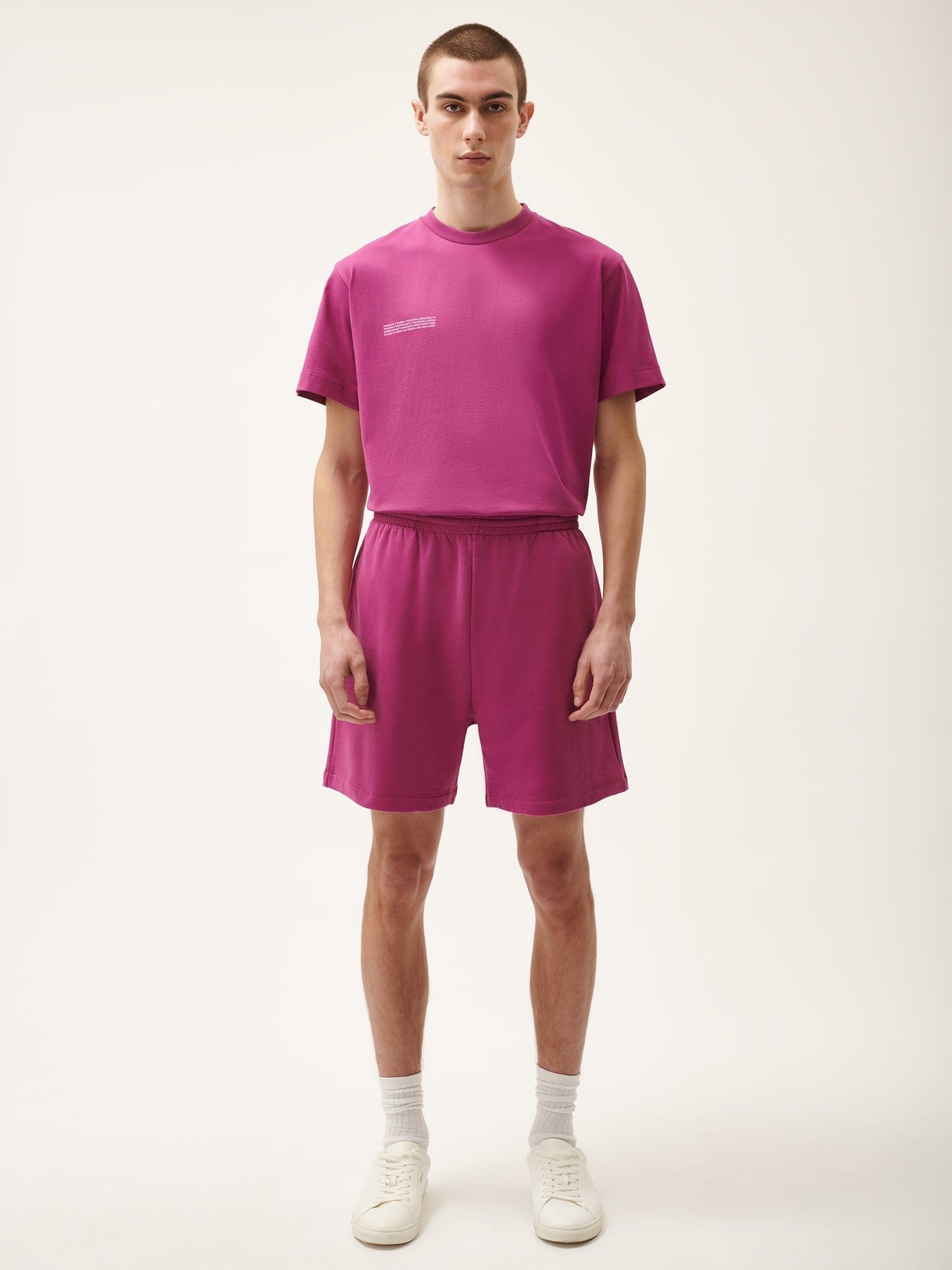Mens 365 Midweight Mid Length shorts - Berry Purple - 2