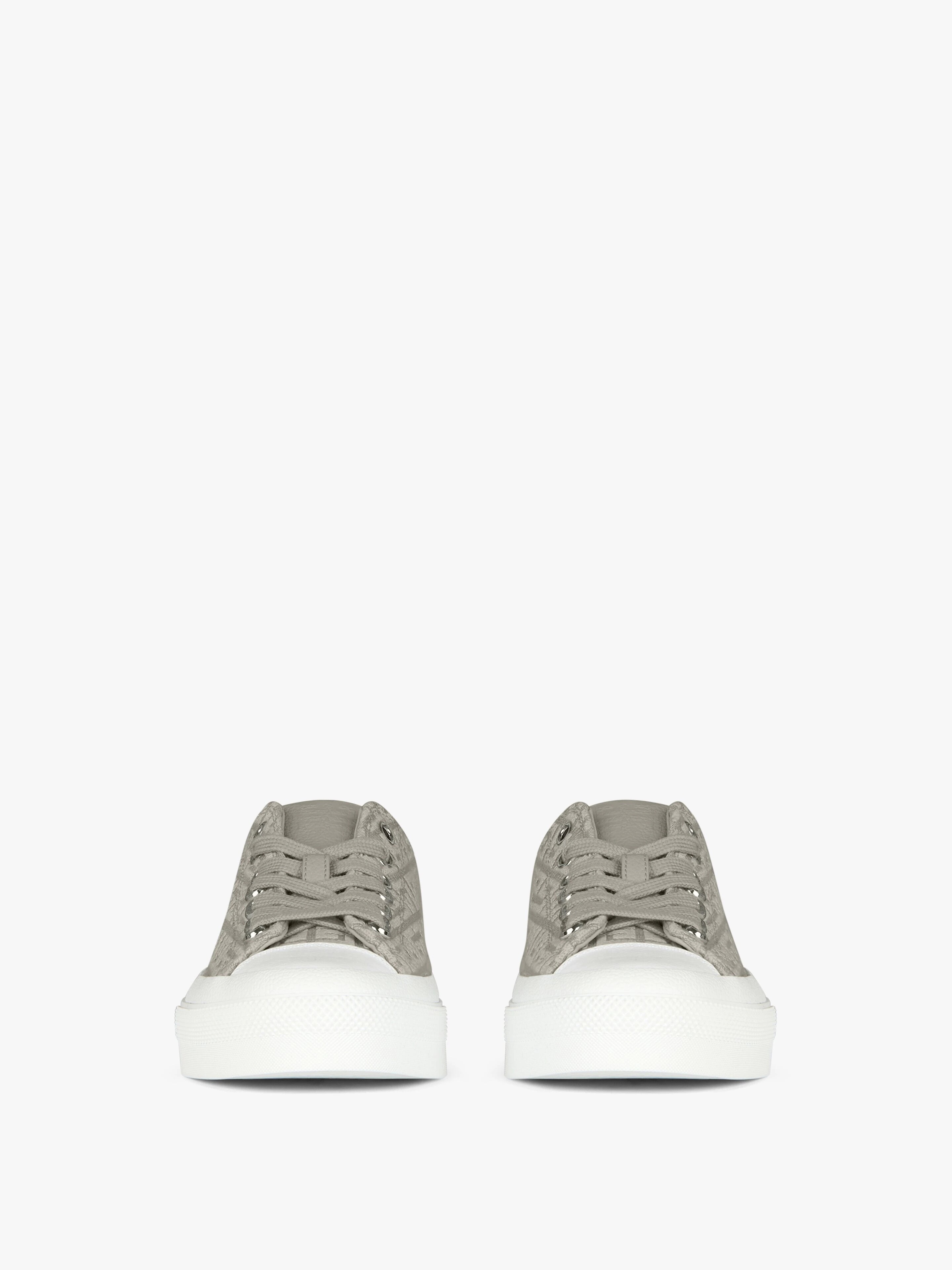 CITY SNEAKERS IN 4G EMBROIDERED CANVAS - 2