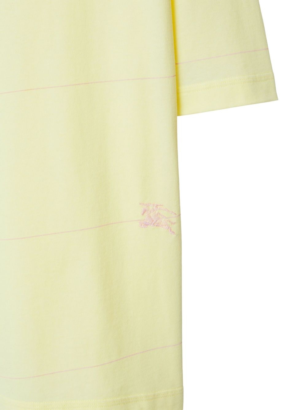 logo-embroidered cotton T-shirt - 4