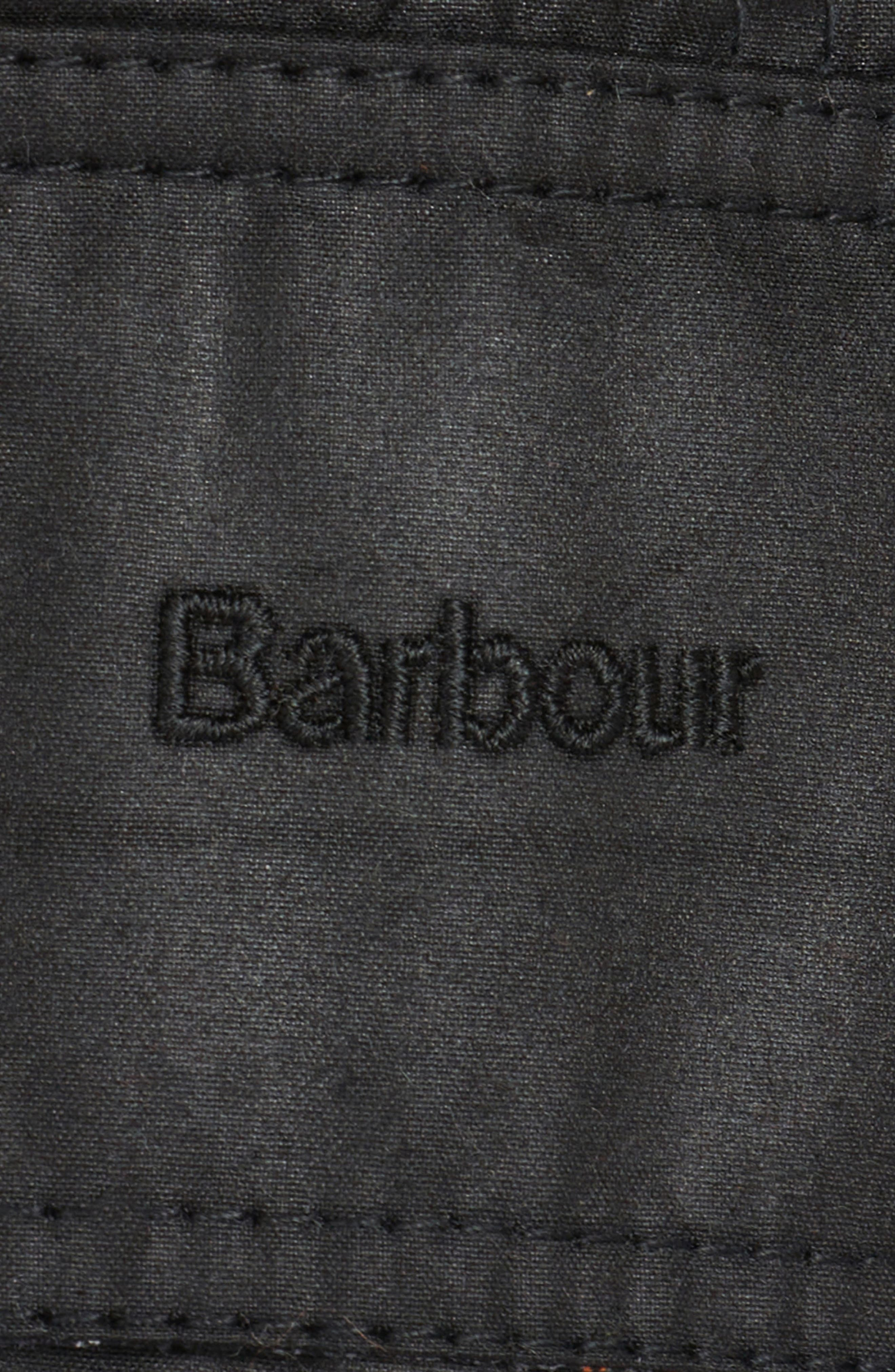 Barbour Beadnell Waxed Cotton Jacket in Black at Nordstrom - 7