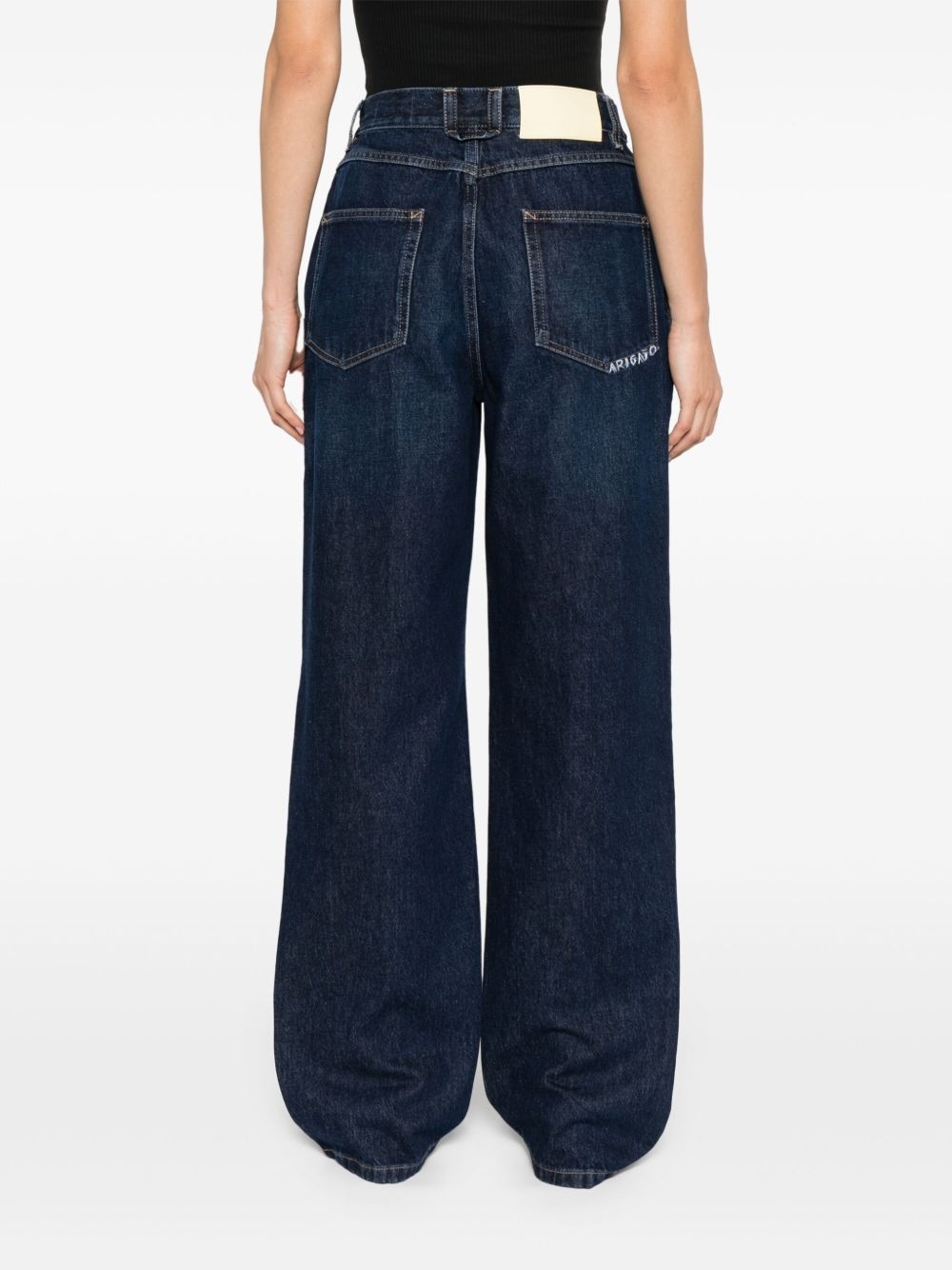 wide-leg jeans - 4