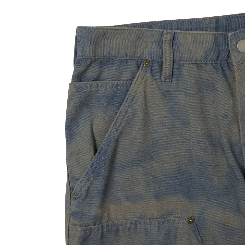 Bleached Double Knee Pant 'Blue' - 4