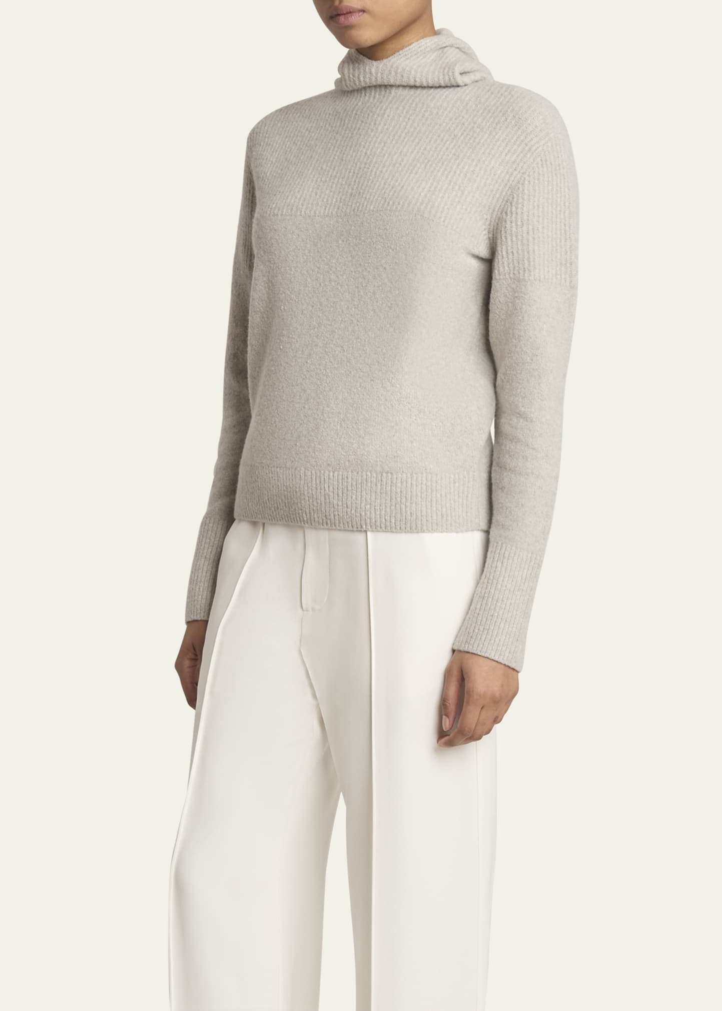Greta Lofty Cashmere Hooded Sweater - 4