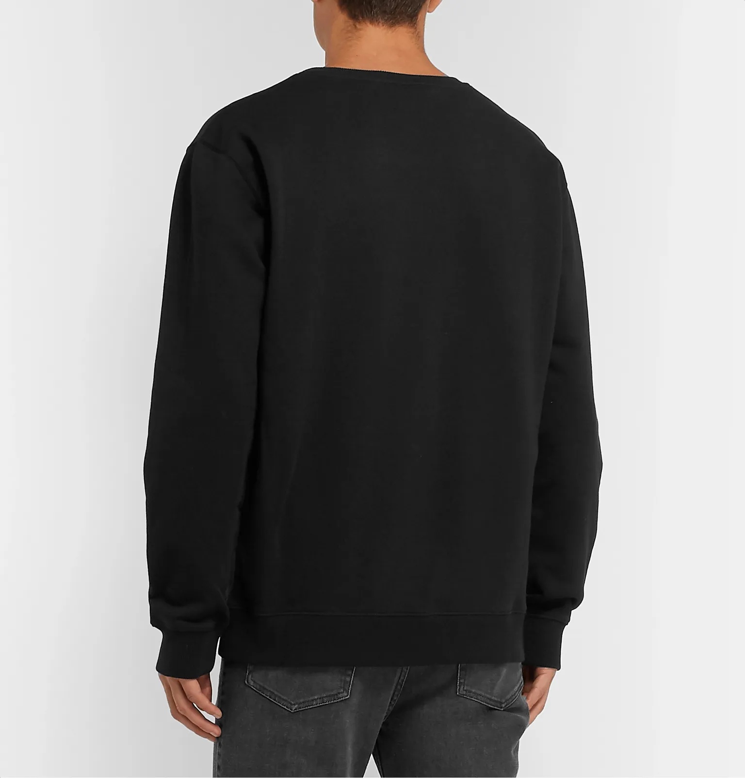 Logo-Print Loopback-Cotton Jersey Sweatshirt - 5