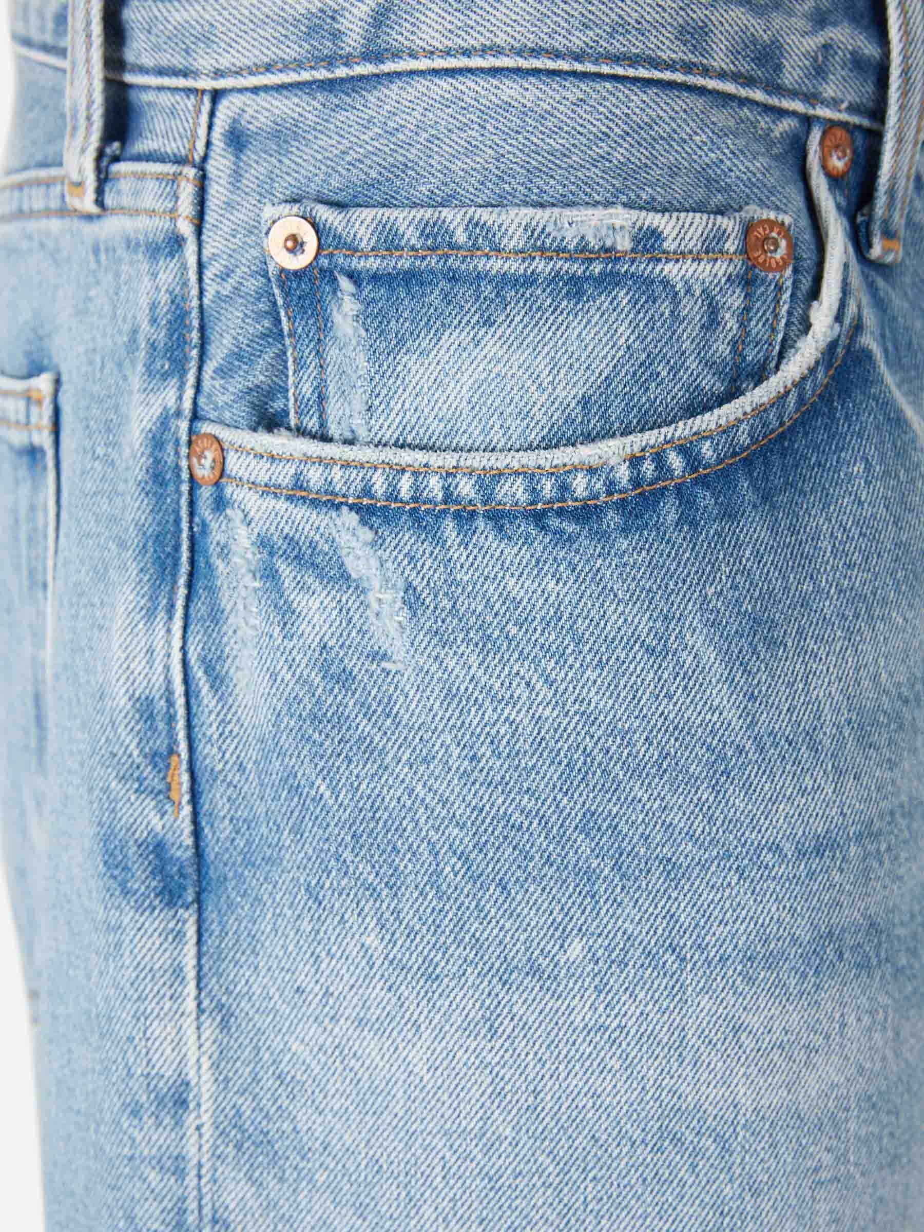 LOW RISE LOOSE WIDE JEANS - 3