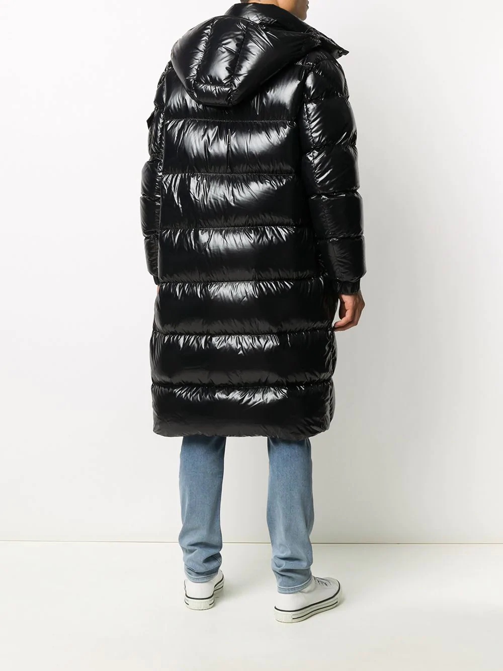 mid-length padded coat - 4