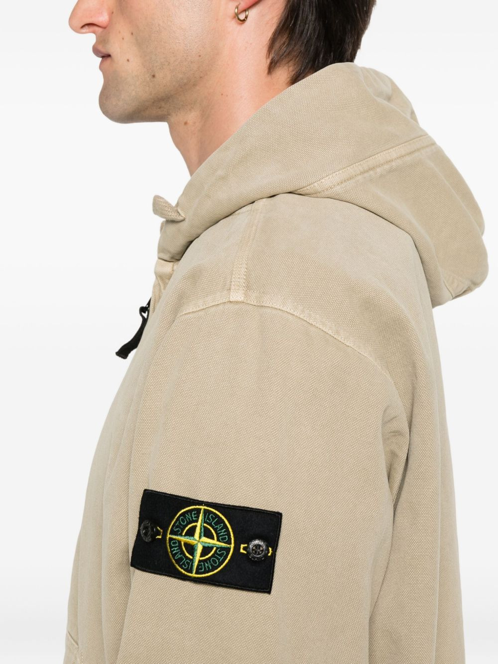 hooded zip-up jacket - 5