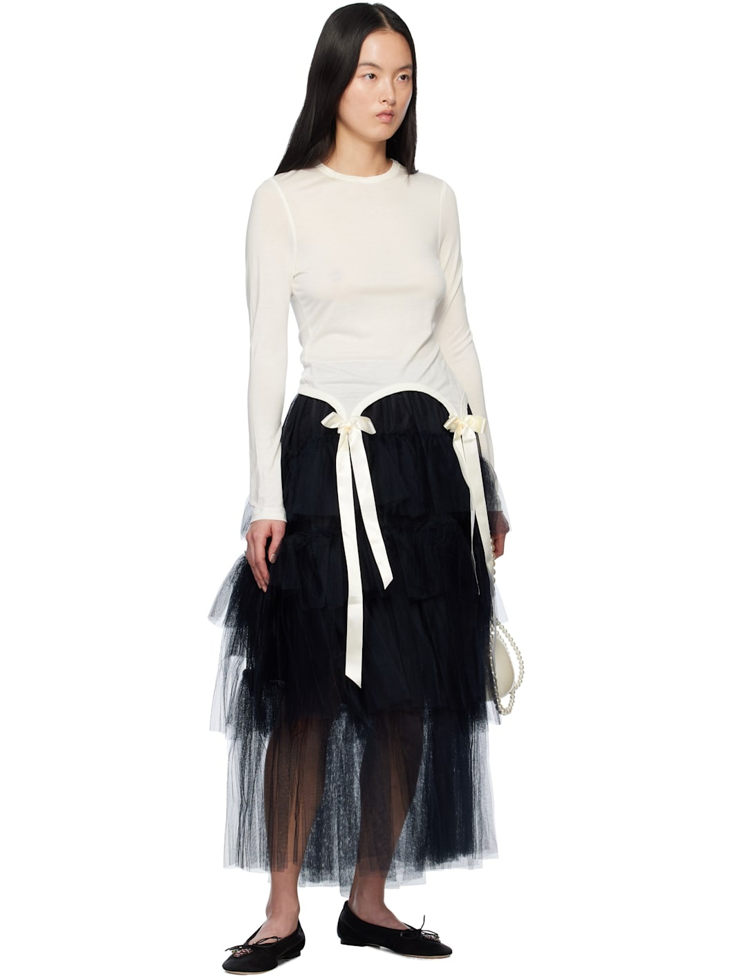 Off-White Bow Tail Easy T-shirt - 4