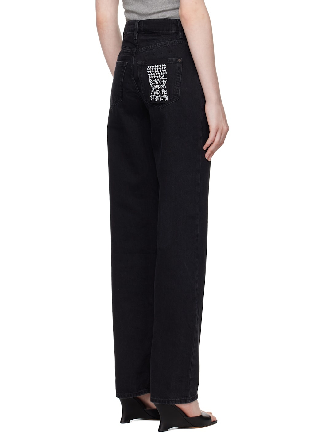 Black Playback Stealth Jeans - 3