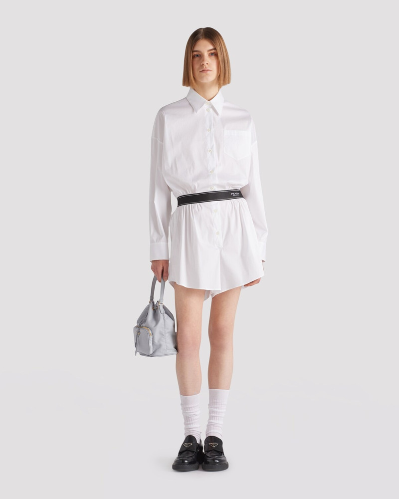 Prada Stretch poplin short jumpsuit outlook