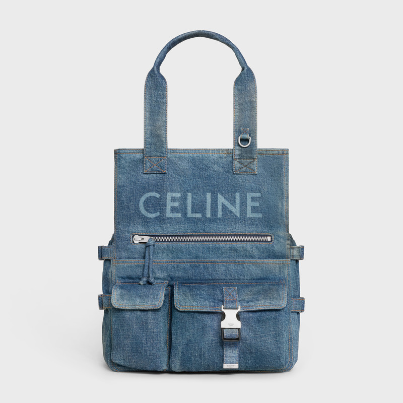 Tote bag in DENIM WITH CELINE 1