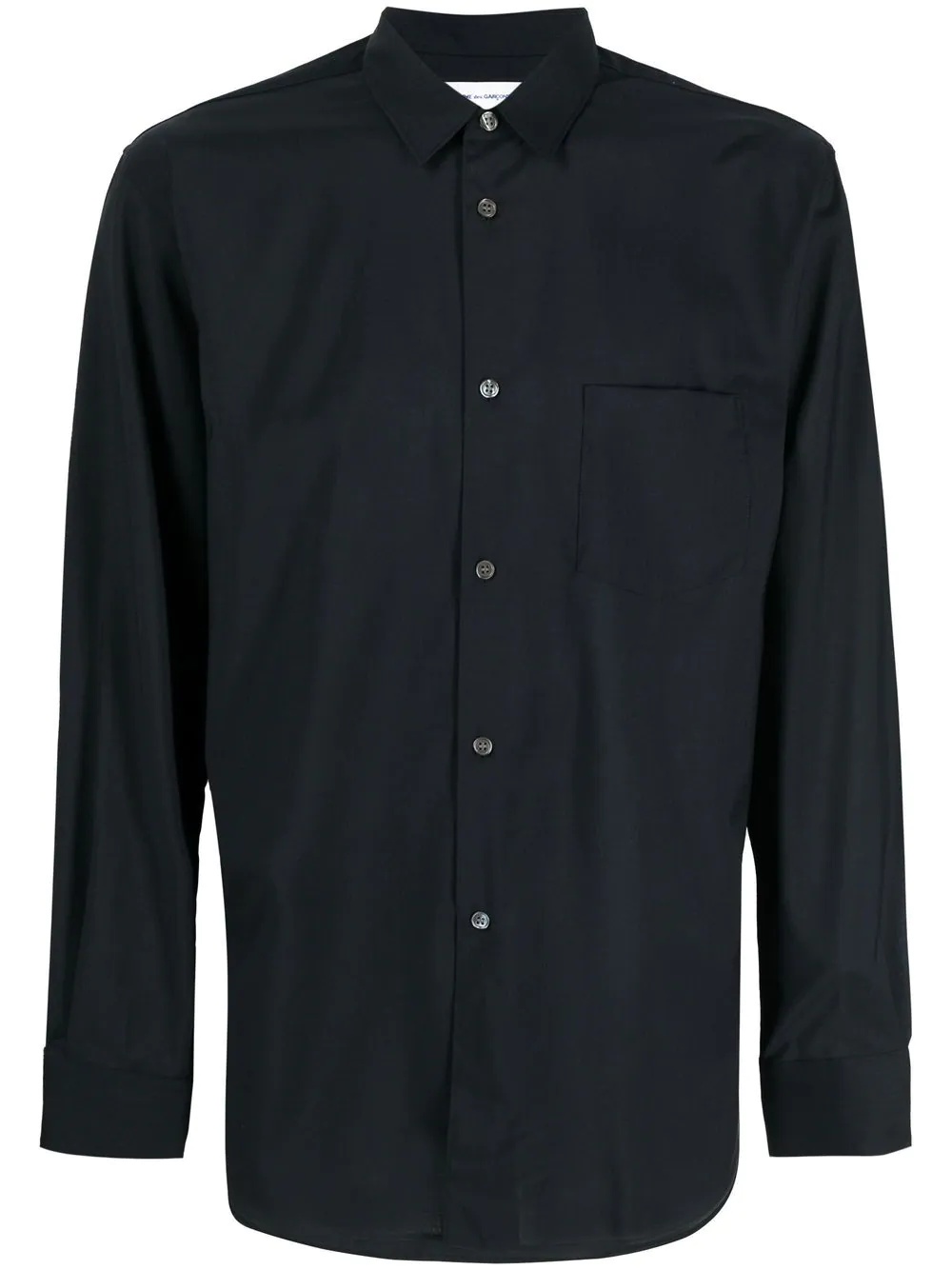 button-down fitted shirt - 1
