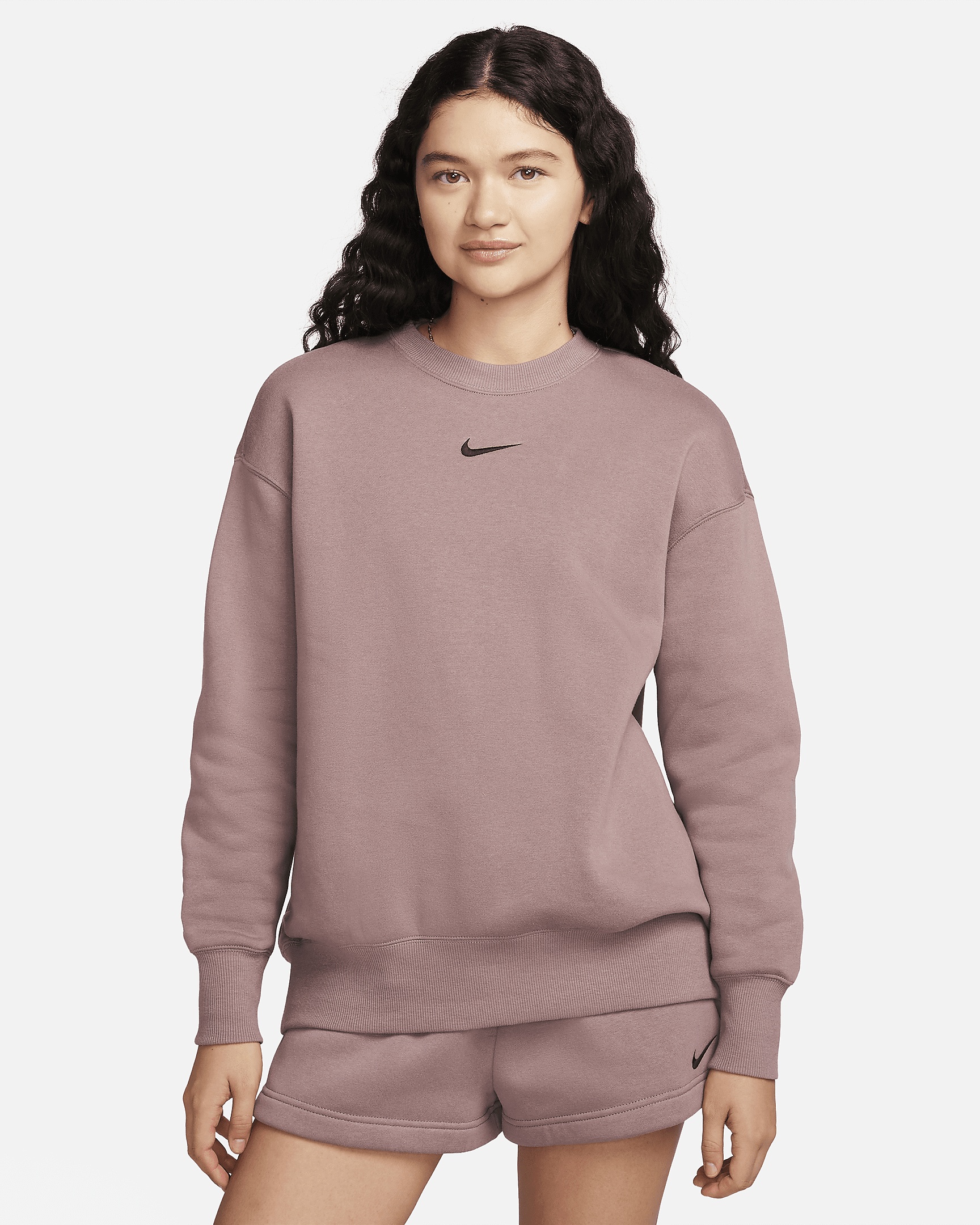 Nike Sportswear Phoenix Fleece Women's Oversized Crew-Neck Sweatshirt - 1