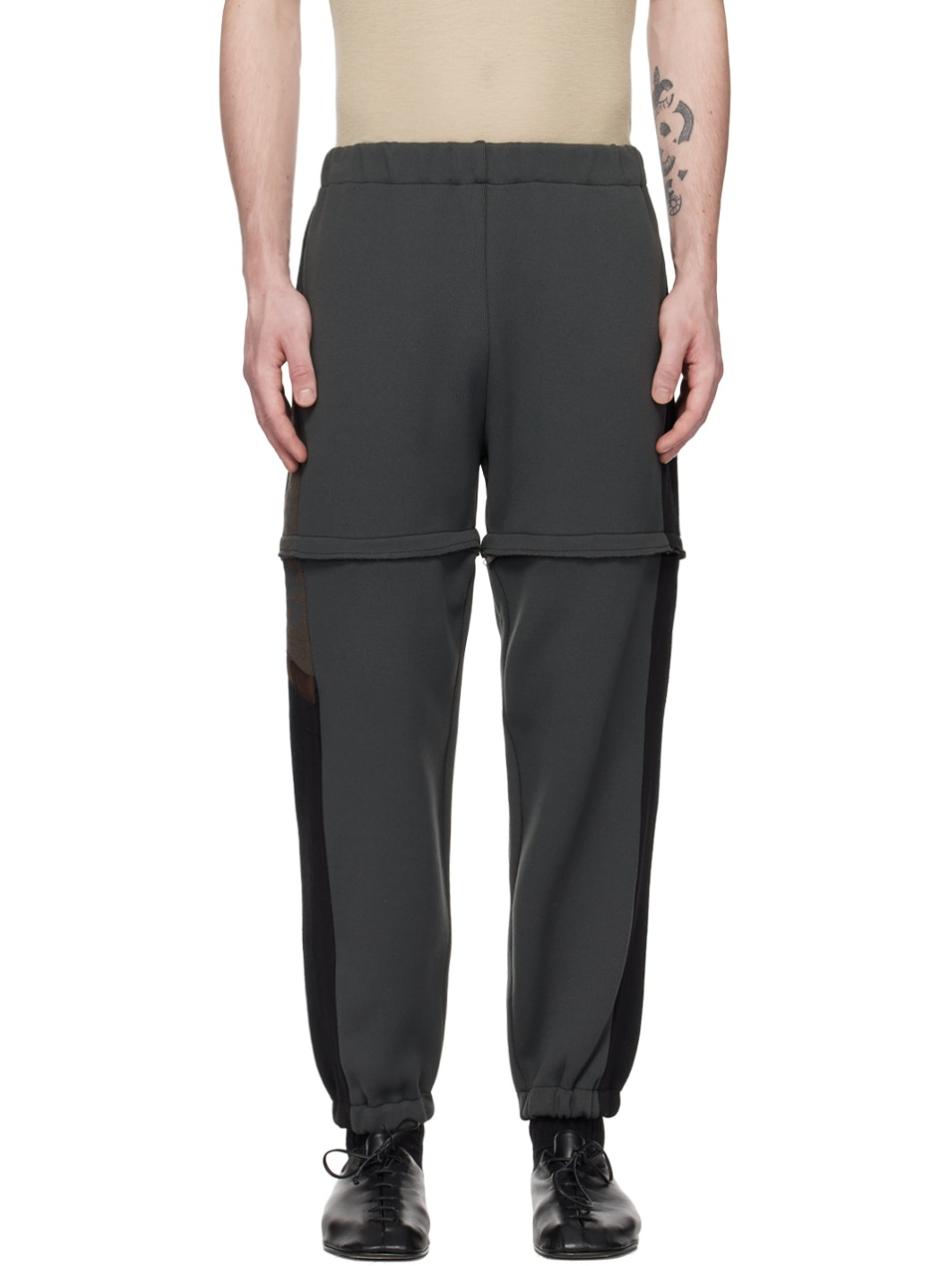 Gray Convertible Lounge Pants - 1