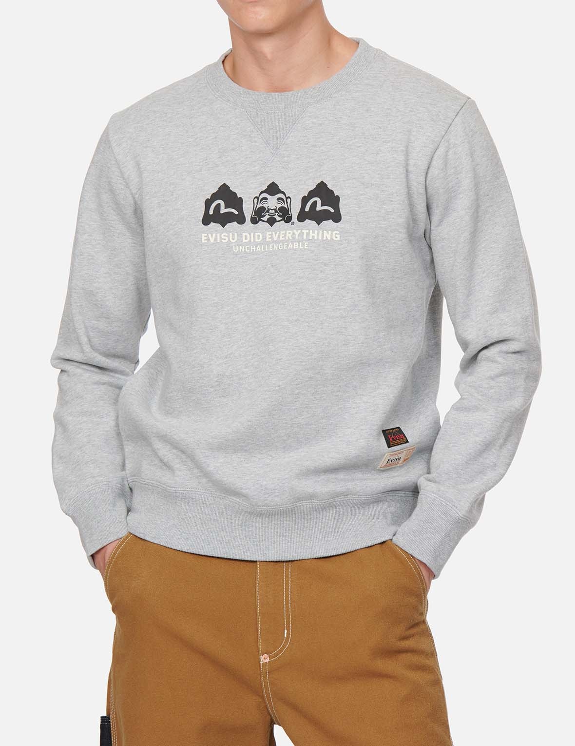 SPEEDY GODHEAD CROSS-STITCHED SWEATSHIRT - 3