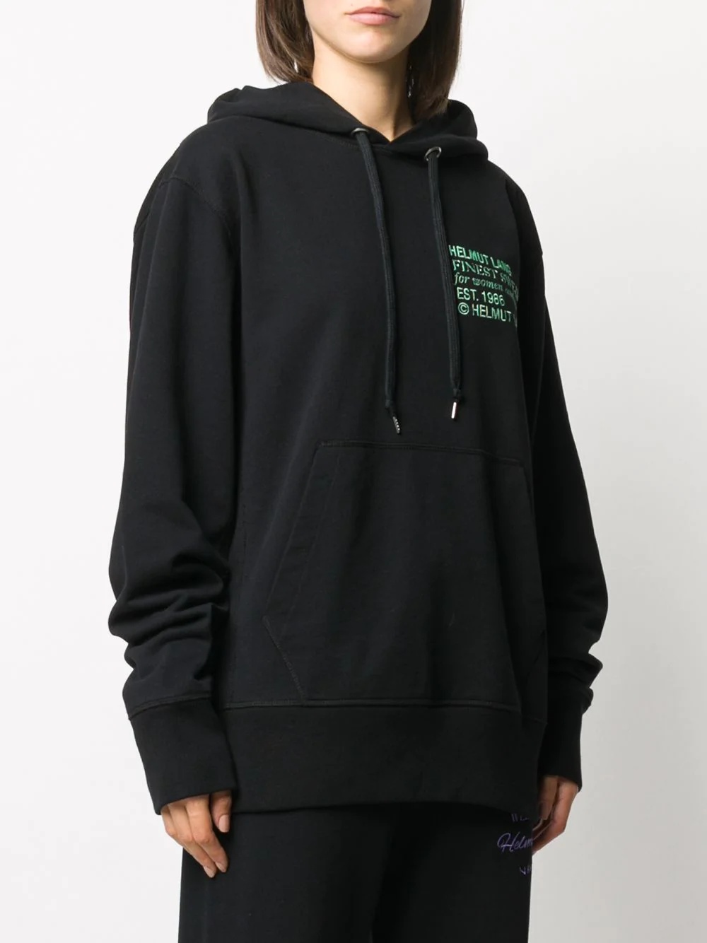 chest logo hoodie - 3