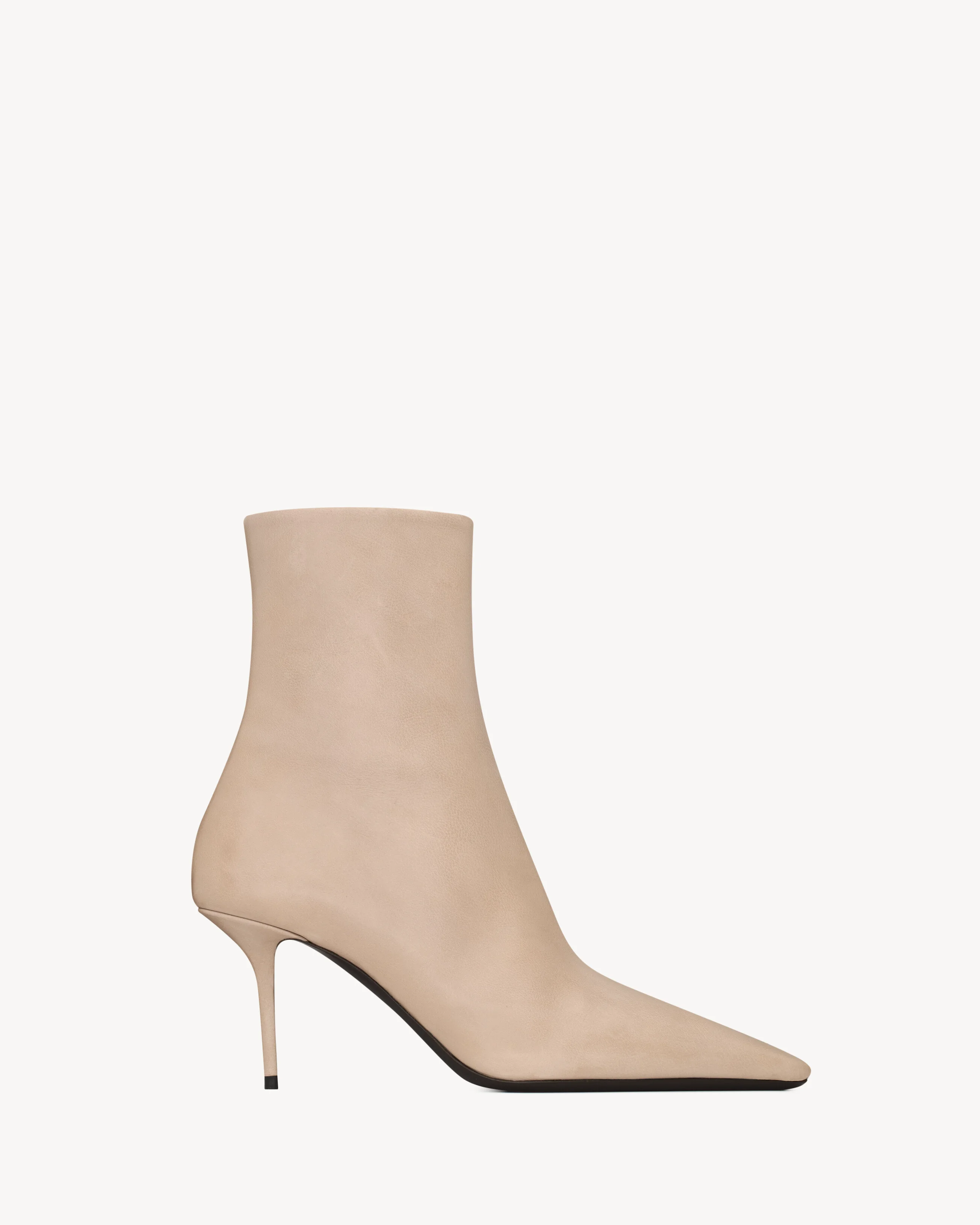 ASHLEY BOOTIES IN SMOOTH LEATHER - 1