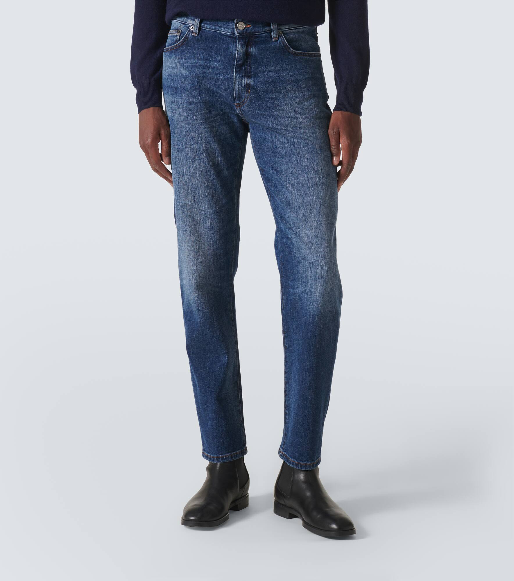 Mid-rise skinny jeans - 3