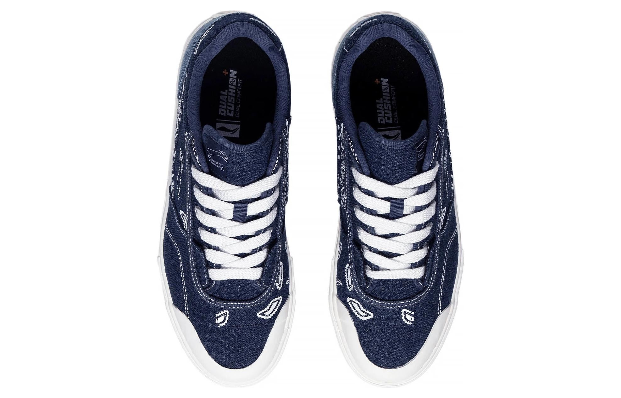 Li-Ning Oswald the Lucky Rabbit Skate Shoes 'Blue White' AECT011-2 - 4