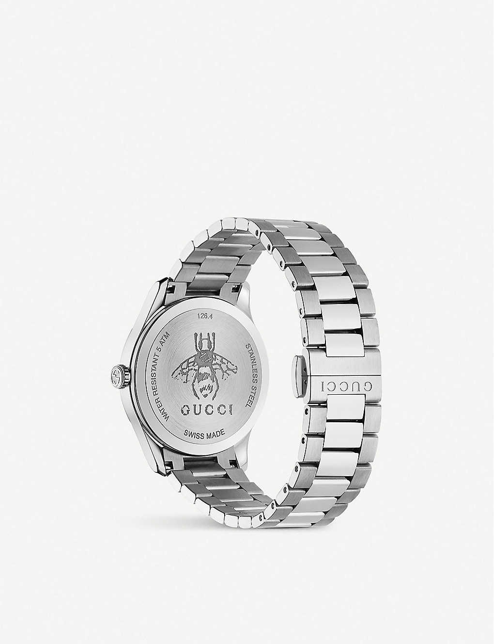 YA1264126 G-Timeless strainless steel watch - 3