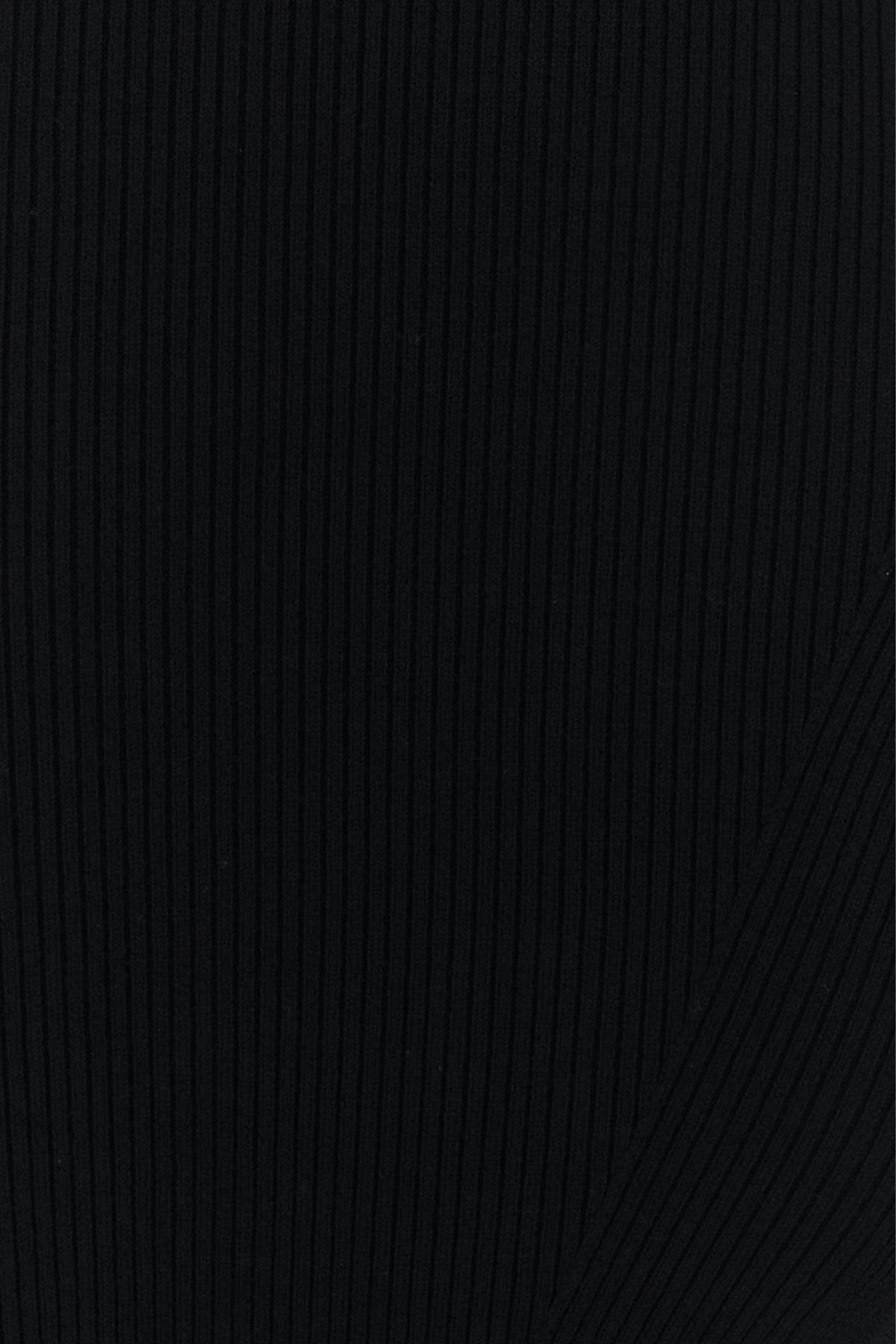 Black wool dress - 3